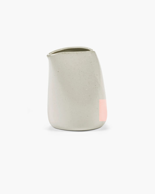 'Out Of Lines' Off-White Stoneware Jug