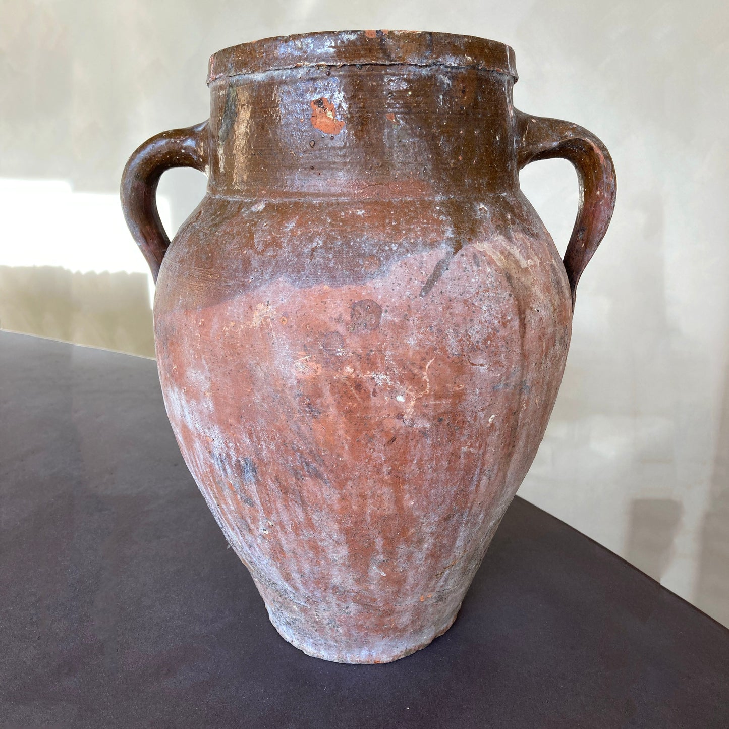 Vintage Terracotta Pot With Handles- Small